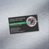 連邦カスタム軍隊縁どのパトロールエージェントのロゴ マグネット名刺 (インサイチュ)