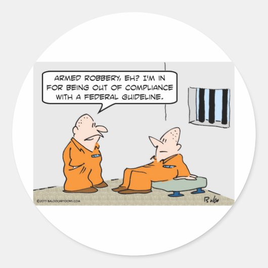 連邦ガイドライン遵守者 ラウンドシール (正面)