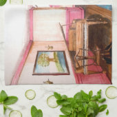 連邦スタイルサロンホームアメリカンMoJoキッチントウ キッチンタオル (折り畳み)