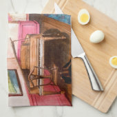 連邦スタイルサロンホームアメリカンMoJoキッチントウ キッチンタオル (四つ折り)