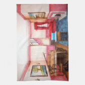 連邦スタイルサロンホームアメリカンMoJoキッチントウ キッチンタオル (縦)