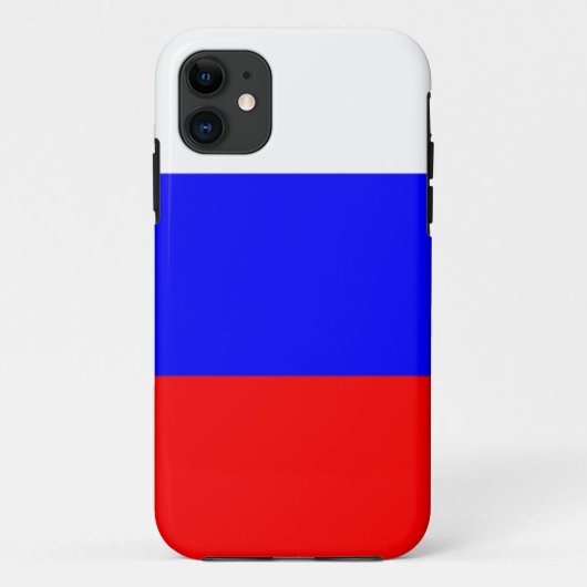 連邦ロシアの国旗 – Флаг России Case-Mate iPhoneケース (裏面)