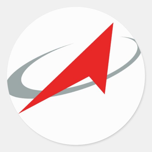 連邦ロシアの宇宙庁：ロスコスモスРоскосмос ラウンドシール (正面)