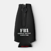 連邦乳房検査官 ボトルクーラー (裏面)