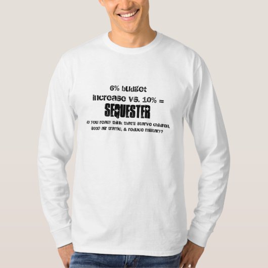 連邦予算の続編 Tシャツ (正面)