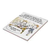 連邦元配偶者おもしろい タイル (側面)