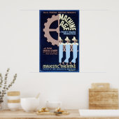 連邦劇場プレゼントミュージカルコメディーWPA ポスター (キッチン)