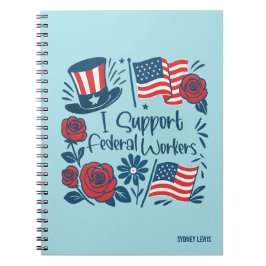 連邦労働者、FBI、連邦従業員のサポート ノートブック