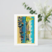 連邦建物と国家湖 ポストカード (スタンド正面)