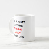 連邦捜査官、未来 コーヒーマグカップ (正面左)