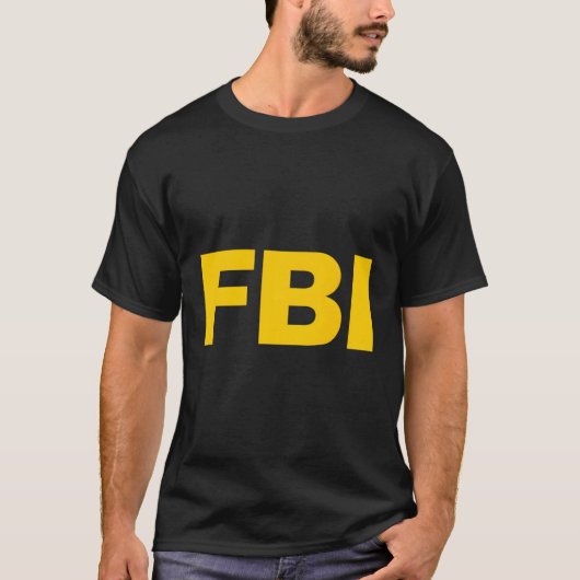 連邦捜査官Fbi Blue Small Tシャツ (正面)