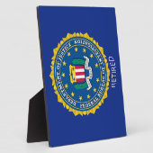 連邦捜査局退職した フォトプラーク (側面)