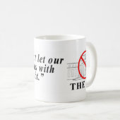 連邦準備制度のマグ無し コーヒーマグカップ (正面右)