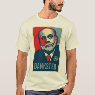 連邦準備制度の椅子のベンBernankeのワイシャツ Tシャツ