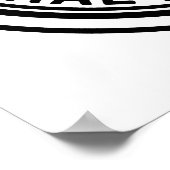 連邦準備制度食べ物を与えを終了する ポスター (角)