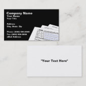 連邦租税の型枠 名刺 (正面/裏面)