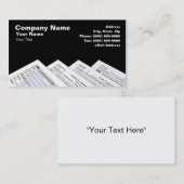 連邦租税の型枠 名刺 (正面/裏面)