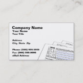 連邦税型枠 名刺 (正面)