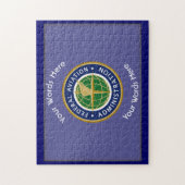 連邦航空局シールド ジグソーパズル (縦)