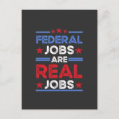 連邦雇用は実在仕事 シーズンポストカード (正面)