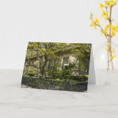 連邦Ave Bldg、ボストンMA #2 カード (黄色い花)