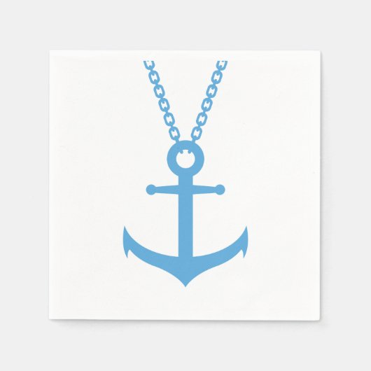 連鎖いかり スタンダードカクテルナプキン (正面)