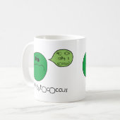 連鎖球菌 コーヒーマグカップ (正面左)