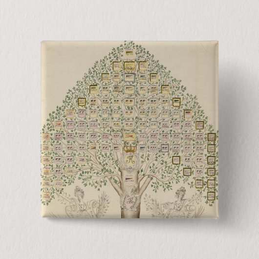 連隊の97の場所の図表 缶バッジ (正面)