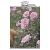 「連魅力的友：ピンクのバラ園のコルギ フラスク (裏面)