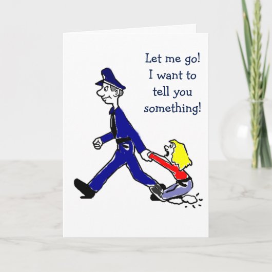 逮捕の下で – 私は"あなた"とクリスマスを過ごしたい シーズンカード (正面)