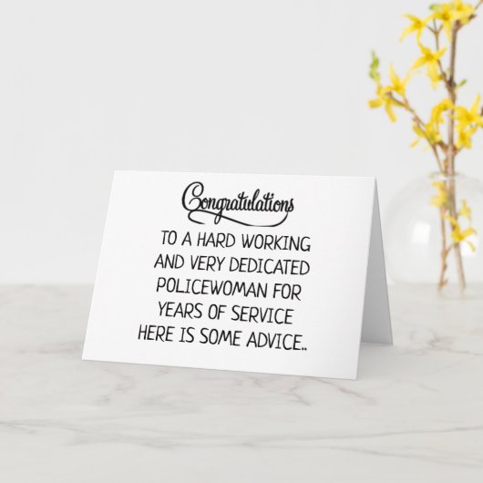 逮捕の引退を祝う気持ちを伝える時期が来た カード (黄色い花)