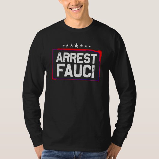 逮捕フォイアンチフォイ愛国的脱資金博士 Tシャツ (正面)
