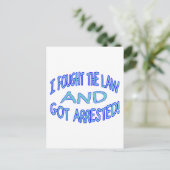 逮捕得済 ポストカード (スタンド正面)