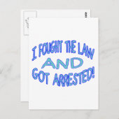 逮捕得済 ポストカード (正面/裏面)