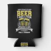 週にビール3杯しか飲まない日 缶クーラー (正面)