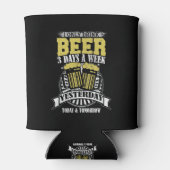 週にビール3杯しか飲まない日 缶クーラー (裏面)