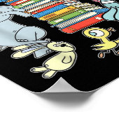 週に何回くらい6~7Mの本を読むべき? ポスター (角)