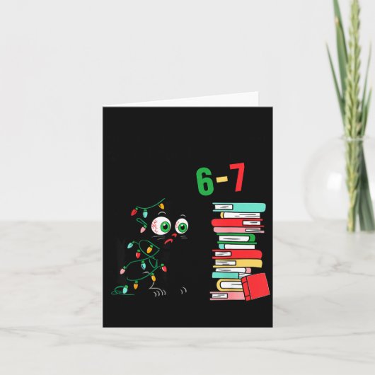 週に何回くらい、6～7のクリスマス関連の本を読むべき？ カード (正面)