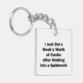 週のカーディオ キーホルダー (正面左)