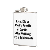 週のカーディオ フラスク (左)