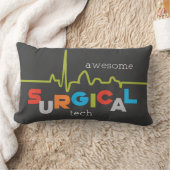 週の外科手術をパーソナライズ素晴らし ランバークッション (ブランケット)