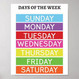 週の教育ポスター日 ポスター