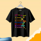 週の日学 Tシャツ