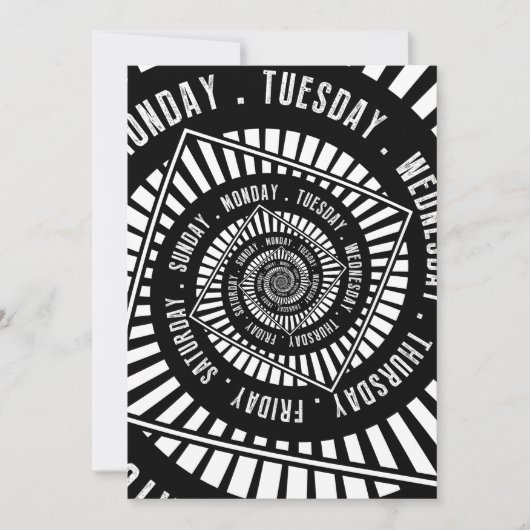 週の日 シーズンカード (正面)