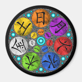 週の日 マグネット (正面)