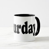 週の日 – 土曜日 マグカップ (正面右)