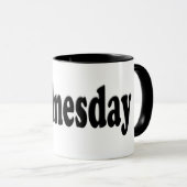 週の日 – 水曜日 マグカップ (正面右)