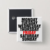 週の日 缶バッジ (正面&裏面)