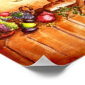 週の饗宴 – Pentecost Shavuot 感動的 ポスター (角)