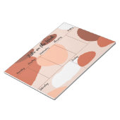 週を取るプランナーメモ帳 ノートパッド (アングル)